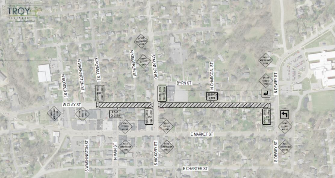 E Clay, Clay, Construction